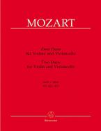 Two Duos for Violin and Violoncello Standard