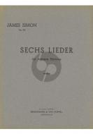 6 Liederen op. 43 