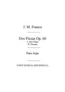 Dos Piezas op. 60 for Harp 