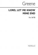 Lord Let Know Mine End 