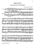Menuet from Berenice 