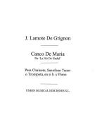 Canco de Maria 
