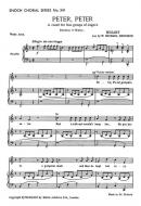 Mozart, W.A Peter Peter 4-pt Unison (Round) 