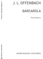 Barcarola De Los Cuentos De Hoffmann For Guitar 