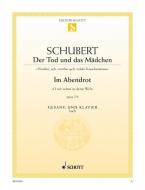 Der Tod und das Mädchen / Im Abendrot D 531 / D 799 Standard