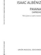 Pavana Capricho Piano for 4 Hands 