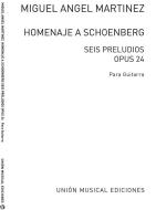 Homenaje A Schoenberg Seis Preludios For Guitar 