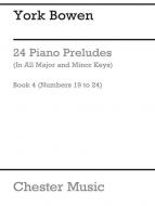 24 Piano Preludes Book 4 (Numbers 19 to 24) 