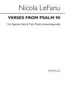 Verses from Psalm 90 