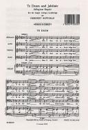 Te Deum And Jubilate 