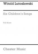 Six Children's Songs 