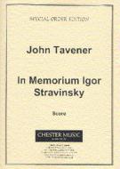 In Memorium Igor Stravinsky 