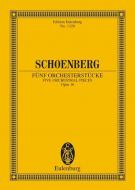 5 Orchestral Pieces Op. 16 Standard