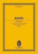String Quartet G Major Op. 1/4 Hob. III:4 Standard