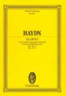 String Quartet B Minor Op. 33/1 Hob. III: 37 
