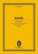 String Quartet F Major Op. 2/4 Hob. III: 10 Standard