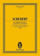String Quartet Movement C Minor Op. Posth. D 703 Standard