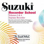 Suzuki Recorder School Vol. 3 und 4 