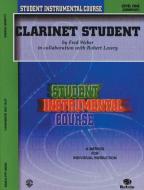 Clarinet Student, Level 1 