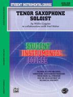 Tenor Saxophone Soloist, Level 1 
