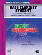 Bass Clarinet Student, Level 3 