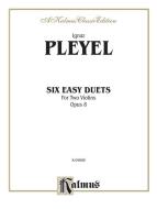 Six Easy Duets, Op. 8 Standard