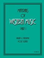 Materials Of Western Music 