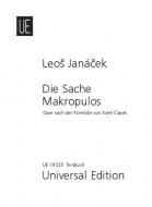 Die Sache Makropoulos 
