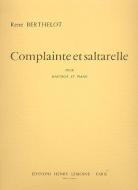 Complainte et saltarelle 