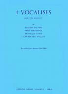 4 Vocalises 1 