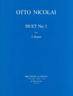 Duo Nr. 1 for 2 Horns 
