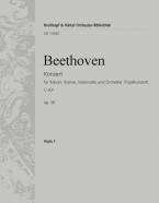 Konzert für Klavier, Violine, Violoncello und Orchester (Tripelkonzert) C-dur op. 56 