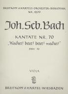 Wachet! betet! betet! wachet! 
