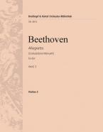 Allegretto E flat Major WoO 3 