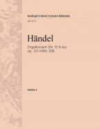 Orgelkonzert (Nr. 9) B-Dur op. 7/3 HWV 308 