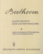 Lieder und Gesänge mit Klavierbegleitung 