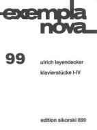 Piano Pieces I-IV 