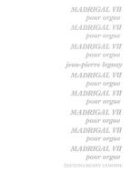 Madrigal VII 