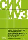 String Quartets Nos. 13-15 
