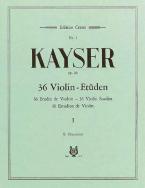 36 Violin Studies Op. 20 Vol. 1 