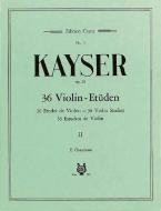 36 Violin Studies Op. 20 Vol. 2 