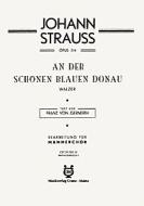 An der schönen blauen Donau op. 314 Standard
