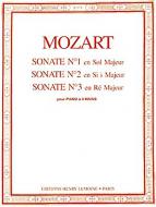 Sonates à 4 mains No. 1 à 3 