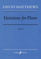 Variations for Piano op. 72 