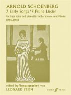 7 Early songs / 7 frühe Lieder 