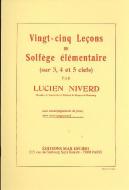 25 Lecons Solfege sans Piano 