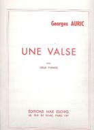 Une Valse G major 