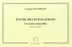 Etude des Intonations Vol. 1 