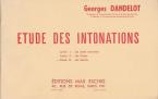 Etude des Intonations Vol. 3 