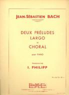 Largo BWV 1056/2 Preludes/Choral 